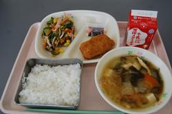 12月9日水曜日の給食