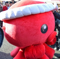 優勝報告会に駆けつけてたオクトパス君の写真