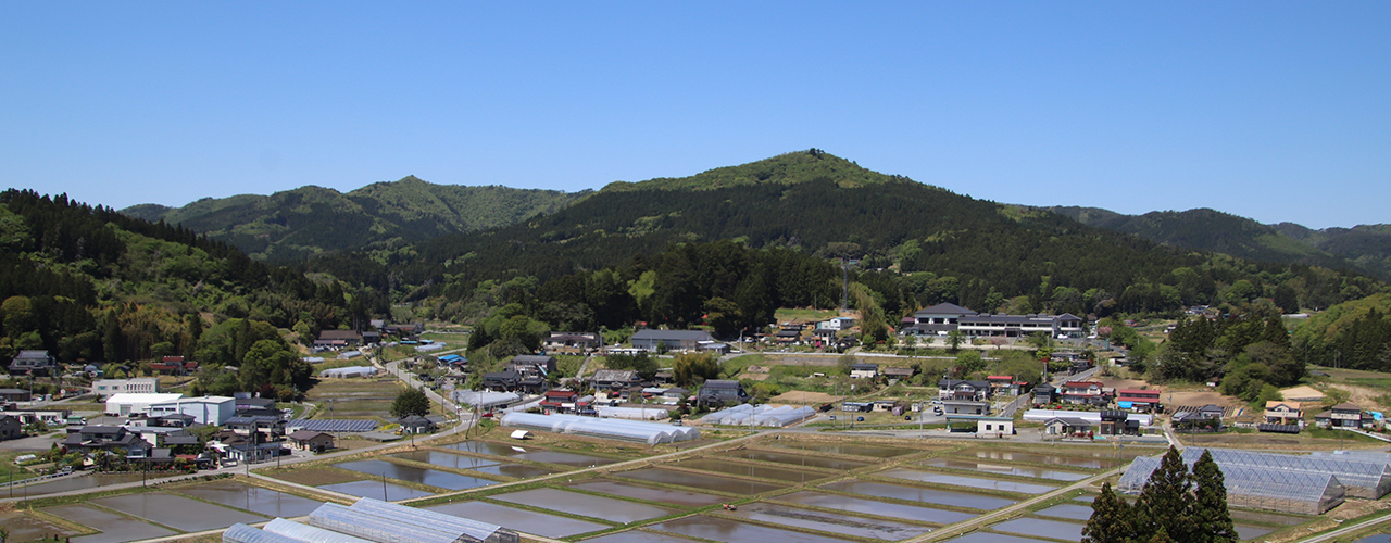 入谷小学校遠景