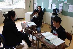 ひまわり学級の学習参観の様子