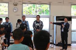 指導いただいた警察の方々