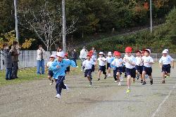 1年生・2年生のスタートの様子