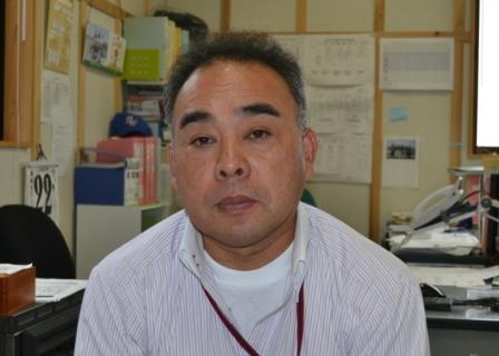 所長の阿部富士夫さんの写真