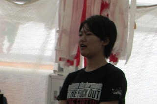 MVCぶらんこ代表の方が話をしている写真