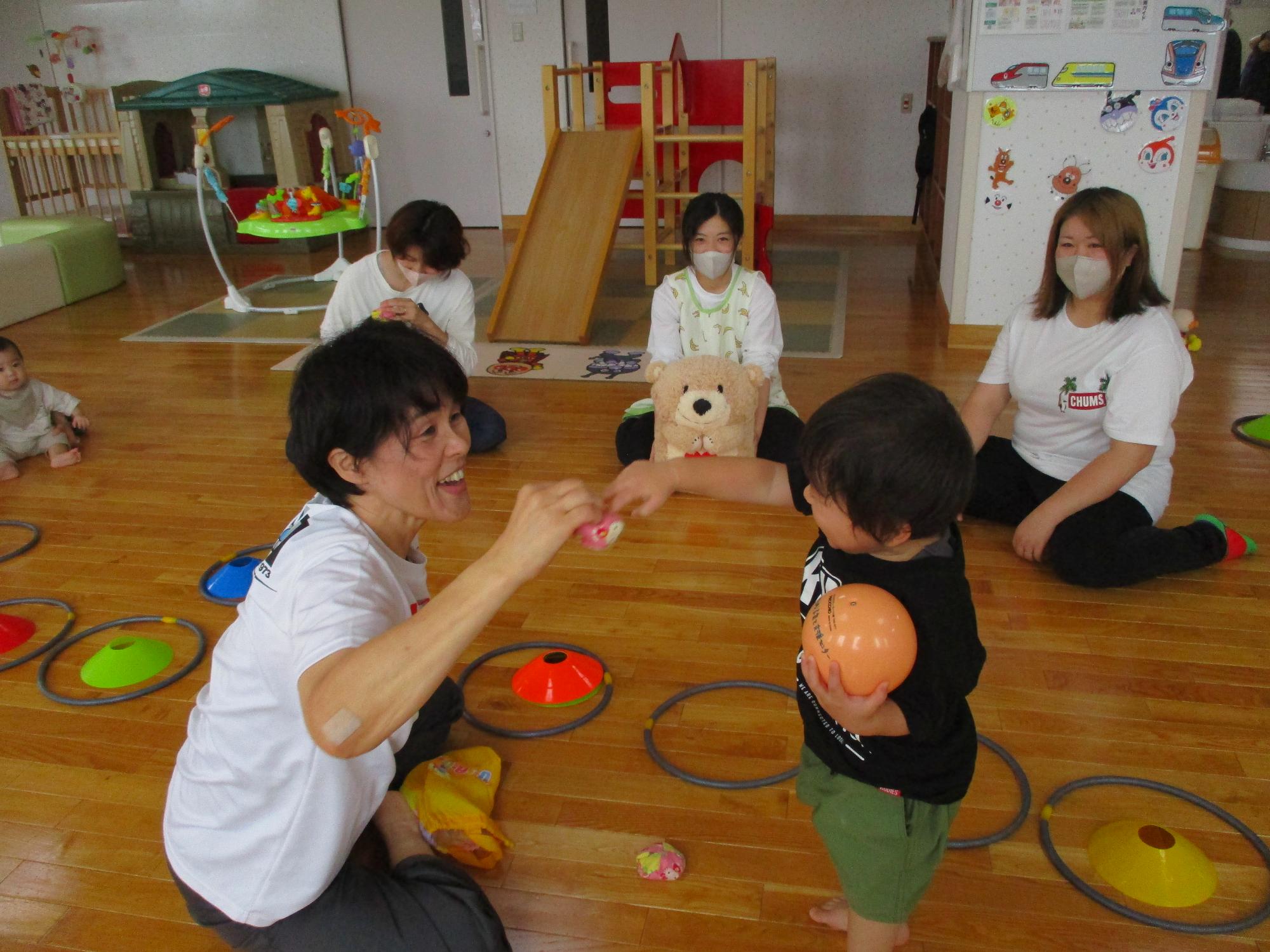 体操教室の様子