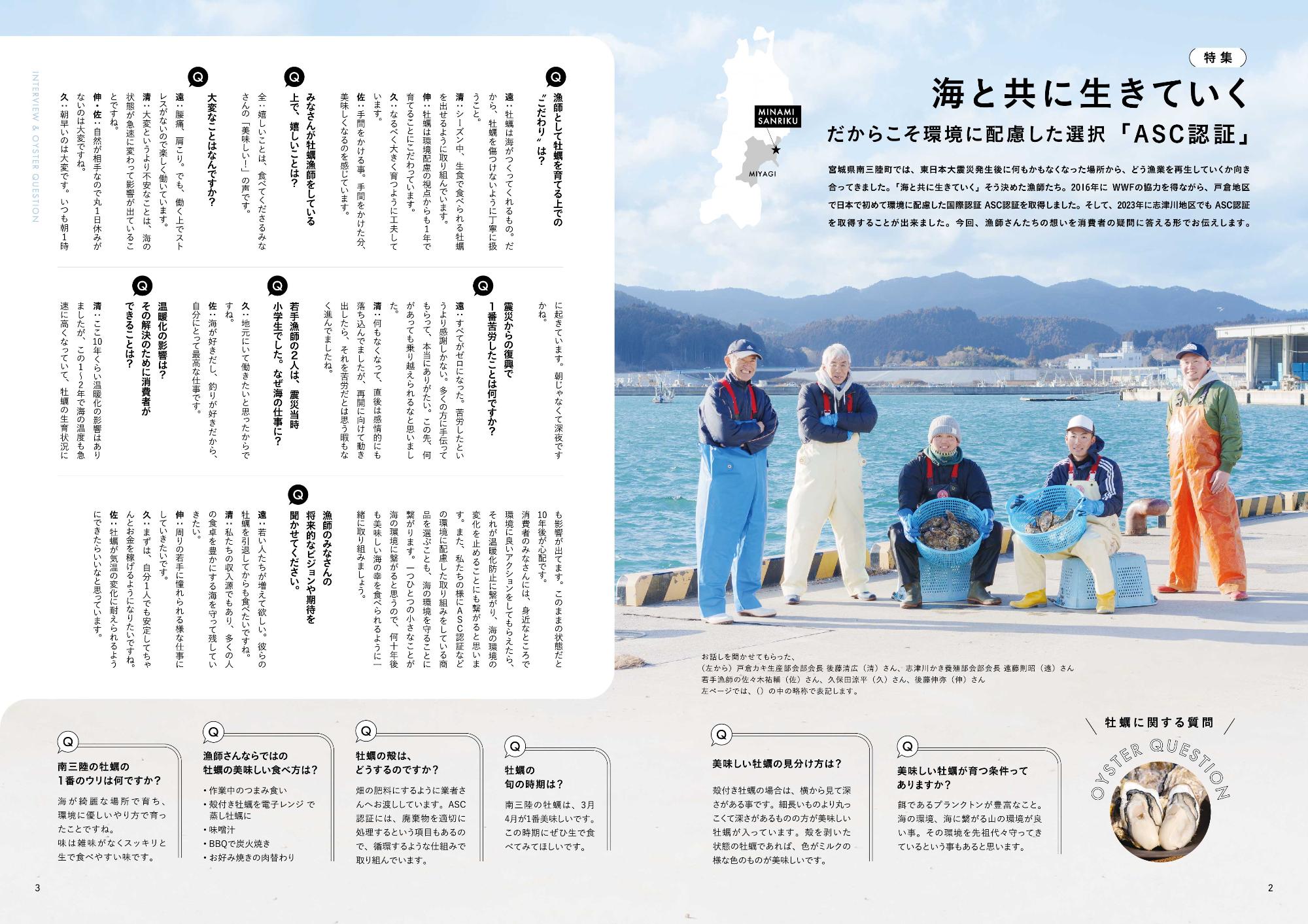南三陸OYSTERSリーフレット2枚目
