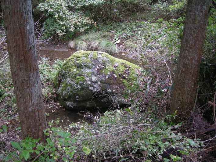 貞任の手投げ石（歌津払川）