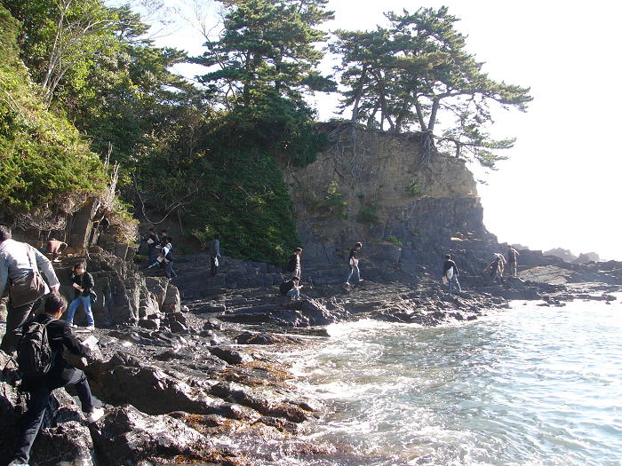 二畳紀地層海岸（歌津名足）