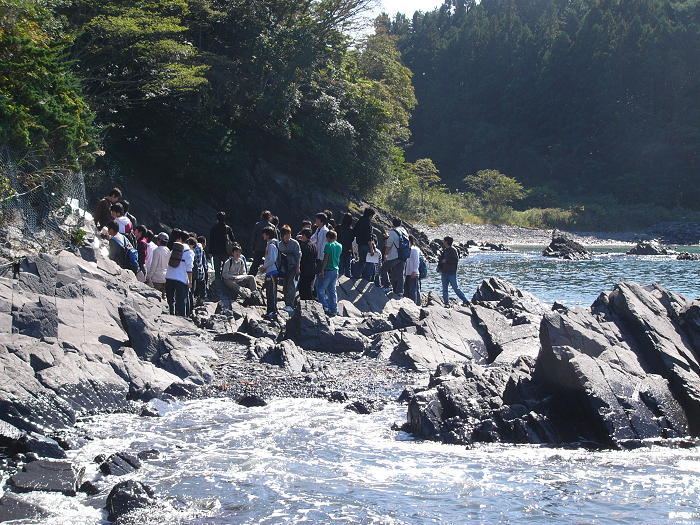 三畳紀地層海岸（歌津館崎）