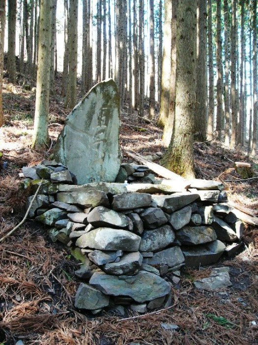 童子山神碑（入谷童子山）