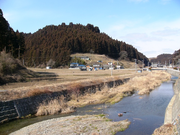 朝日館跡（志津川下保呂毛）