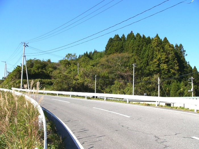 平磯館跡（志津川深田）