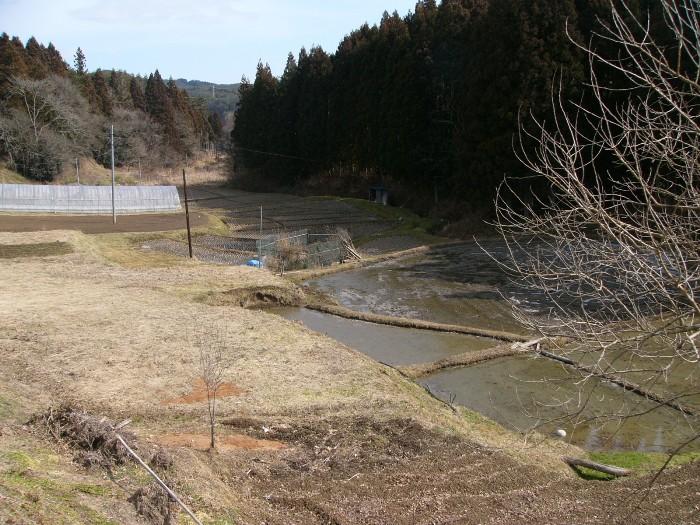 松根子産金跡