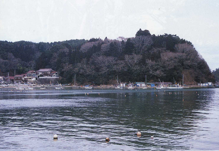 梶原館跡（町指定・史跡　歌津田の浦）