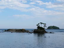 二見島と平島（志津川荒砥）