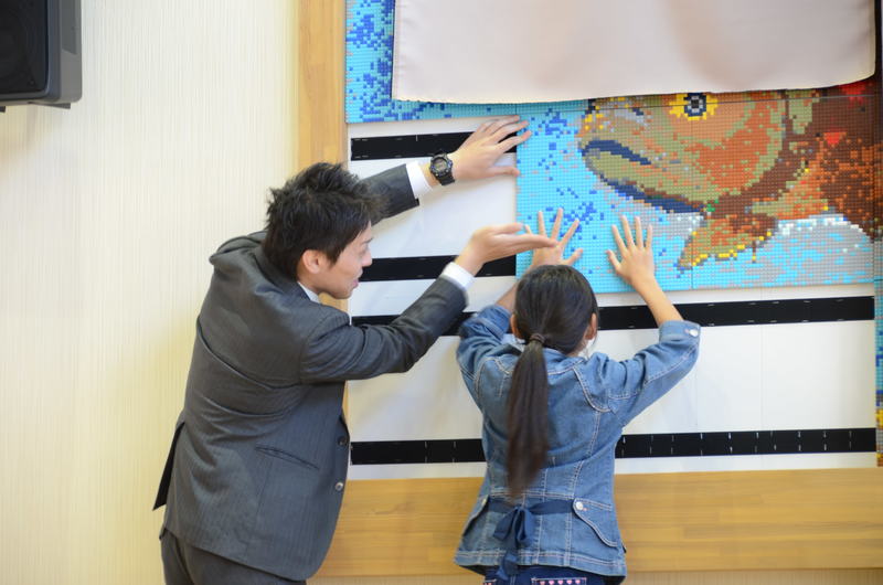 戸倉小学校壁画 お披露目式